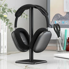Elevate Your Space with the Aluminium Alloy Headphone Stand - The Ultimate Desktop Organizer for Gamers and Music Lovers