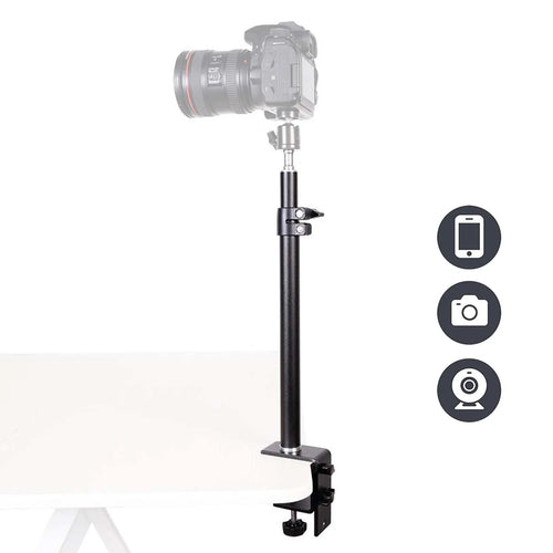 Elevate Your Photography Game with Our Professional Desk Mount Stand for DSLR Cameras and Lighting Equipment - Versatile, Adjustable, and Built to Last!