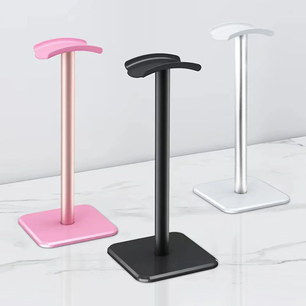Elevate Your Space with the Aluminium Alloy Headphone Stand - The Ultimate Desktop Organizer for Gamers and Music Lovers