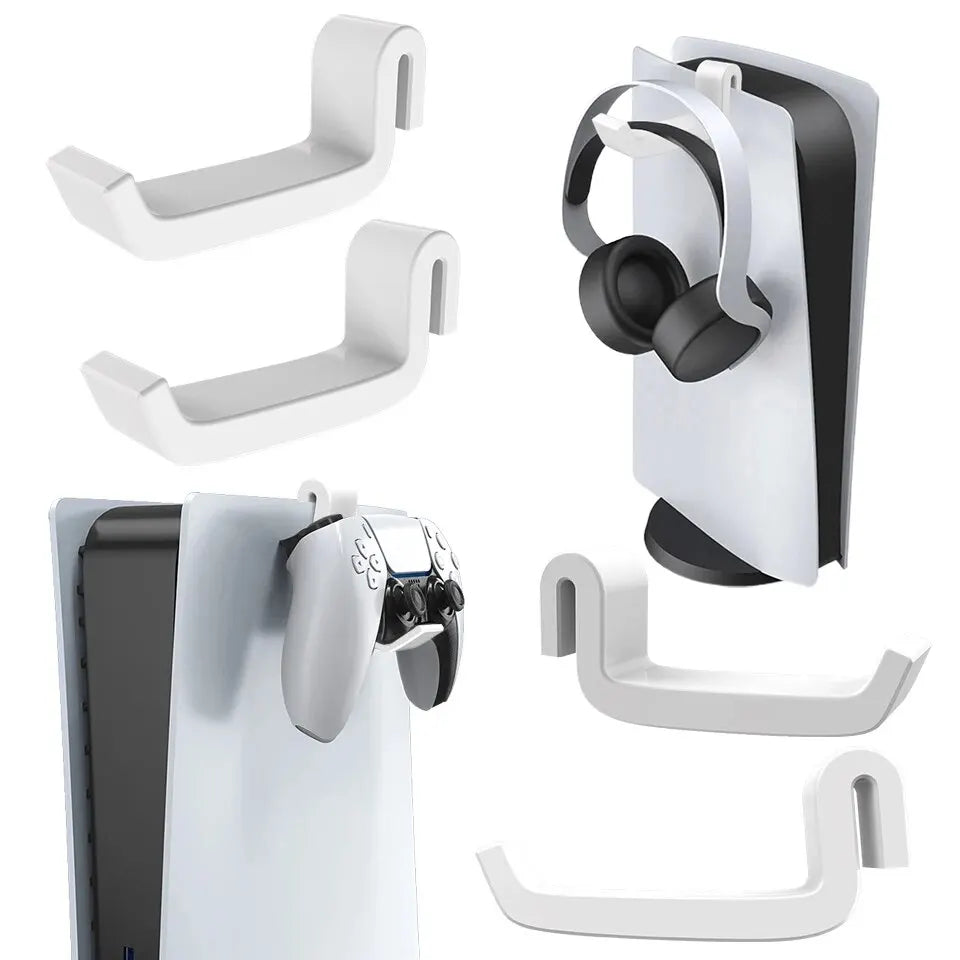 Elevate Your Gaming Setup with the P512 Wall-Mounted Headphone Hanger for PS5 and Gaming Headsets