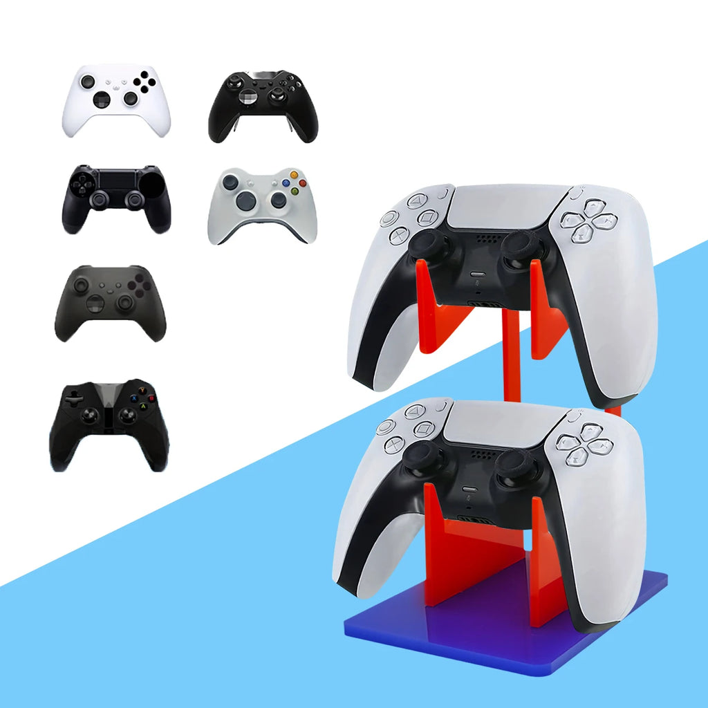 Elevate Your Gaming Setup with the Universal Double-Layer Game Controller Bracket