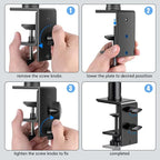 Elevate Your Photography Game with Our Professional Desk Mount Stand for DSLR Cameras and Lighting Equipment - Versatile, Adjustable, and Built to Last!